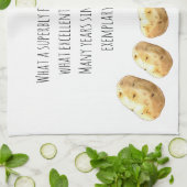 Linge De Cuisine Funny Jane Austen Inspired Boiled Potato Quote (Plié)
