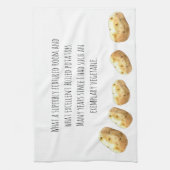 Linge De Cuisine Funny Jane Austen Inspired Boiled Potato Quote (Vertical)