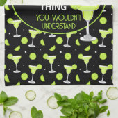 Linge De Cuisine Funny Margarita Quote Cocktail Lover (Plié)