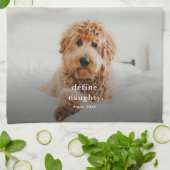 Linge De Cuisine Funny Naughty Pet 2 Photo (Plié)