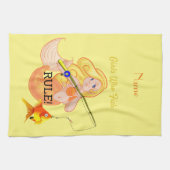 Linge De Cuisine Funny Pêche Fille Sirène Thunder_Cove (Horizontal)