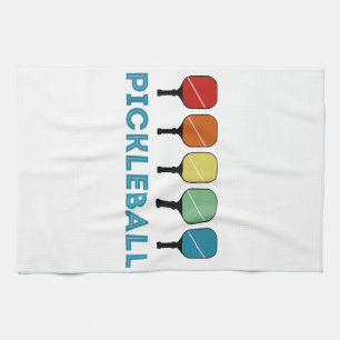 Linge De Cuisine Funny Pickleball Retro Vintage