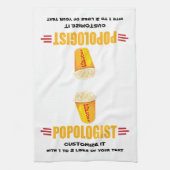 Linge De Cuisine Funny Popcorn personnalisé (Vertical)