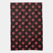 Linge De Cuisine Funny Red Black Evil Devil OEil Magique (Vertical)