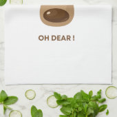 Linge De Cuisine Funny Reindeer Christmas Holiday Teachers Gift  (Plié)