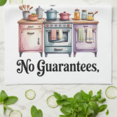 Linge De Cuisine Funny Sarcastic Quote Kitchen Towel (Plié)