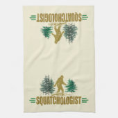 Linge De Cuisine Funny Sasquatch, Bigfoot (Vertical)