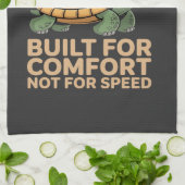 Linge De Cuisine Funny Sloth Riding Turtle (Plié)