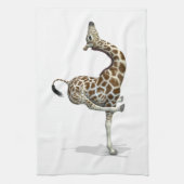 Linge De Cuisine Funny Sporty Giraffe (Vertical)