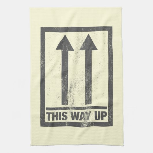 Linge De Cuisine Funny this way (Vertical)