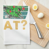 Linge De Cuisine Funny Ugly Sweet de Noël Chemise Naughty Chat San (Quart Plié)