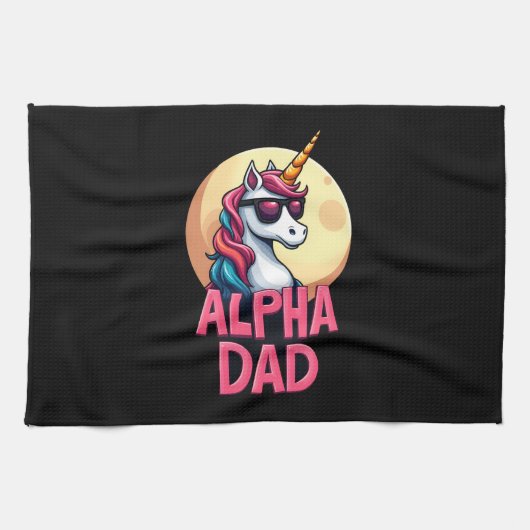 Linge De Cuisine Funny Unicorn Dad Laufey Men Father's Day Christma (Horizontal)
