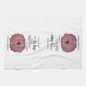 Linge De Cuisine Funny Wine Saying Quote Rescued From Bottle (Horizontal)