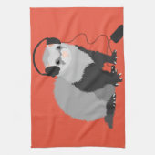 Linge De Cuisine Furet drôle de mélomane (Vertical)