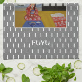 Linge De Cuisine Fuyu Japon hiver saison Art (Plié)