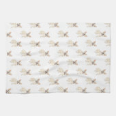 Linge De Cuisine Fwn Tan Cream Français Bulldog (Horizontal)