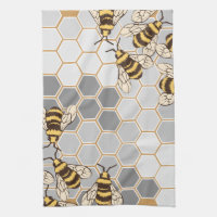 Gaffez le nid d'abeilles de gris d'abeilles
