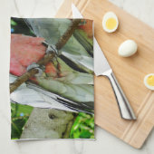 Linge De Cuisine Galah (cacatoès rose de Breasted) (Quart Plié)