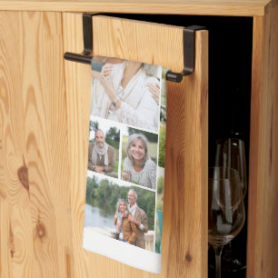 Linge De Cuisine Galerie Familiale Collage Photo 31 Photo Blanc