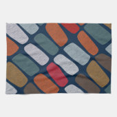 Linge De Cuisine Galets multicolores (Horizontal)