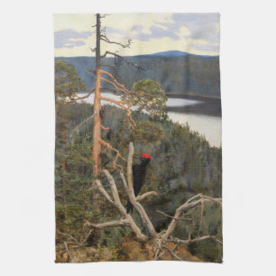 Linge De Cuisine Gallen-Kallela - Grand pic noir 1894