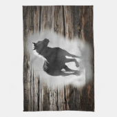 Linge De Cuisine Galloping de Wild Horse (Vertical)
