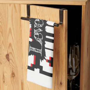 Linge De Cuisine Game Over, Level Up : Monde de jeu rétro pixelisé