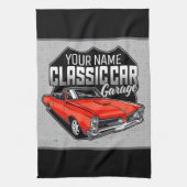 Linge De Cuisine Garage de voiture classique convertible personnali (Vertical)