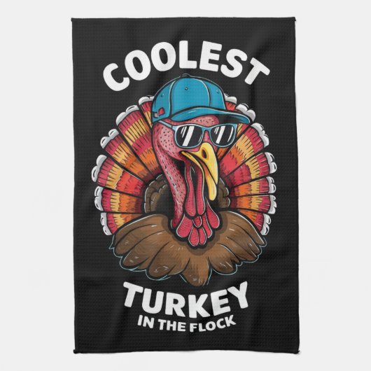 Linge De Cuisine Garçons Thanksgiving Enfants Coolest Turquie dans  (Vertical)