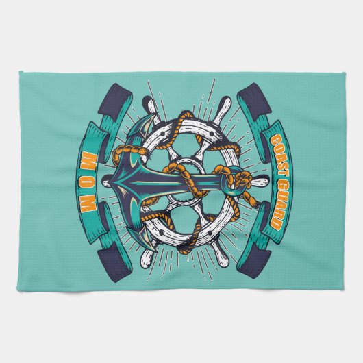 Linge De Cuisine Garde côtière (Horizontal)