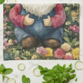 Linge De Cuisine Garden Gnome (Plié)
