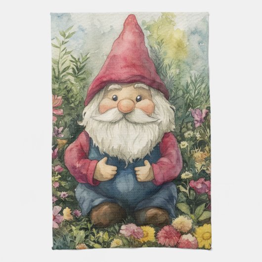 Linge De Cuisine Garden Gnome (Vertical)