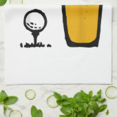 Linge De Cuisine Garder Il Simples Funny Golf Bière (Plié)