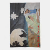 Linge De Cuisine Garder le Christ à Noël (Vertical)