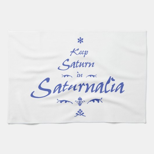 Linge De Cuisine Garder Saturne en Saturne (Horizontal)