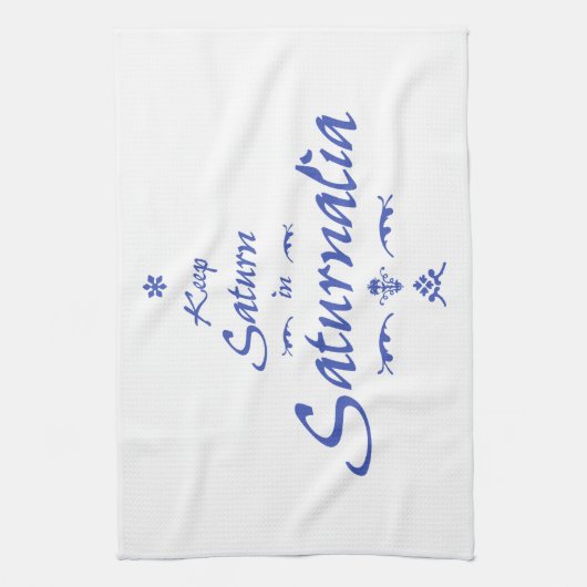 Linge De Cuisine Garder Saturne en Saturne (Vertical)