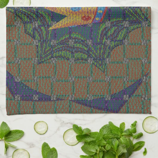 Linge De Cuisine Gardez la simplicité : le design Motif de la Clart (Plié)