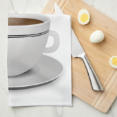 Linge De Cuisine Gardez le café venir (Quart Plié)