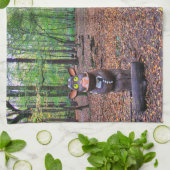 Linge De Cuisine Gardien de la forêt (Plié)