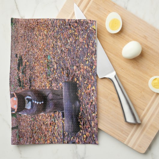Linge De Cuisine Gardien de la forêt (Quart Plié)