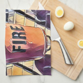 LINGE DE CUISINE GARE (Quart Plié)