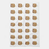 Linge De Cuisine Gâteau au chocolat de la Forêt Noire (Vertical)