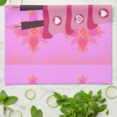 Linge De Cuisine Gâteau d'anniversaire floral pour elle / Filles Ar (Plié)