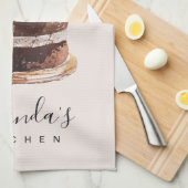 LINGE DE CUISINE GÂTEAU DE FRUITS BLEUS PATISSERIE CUPCAKE CHEF BAK (Quart Plié)