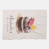 LINGE DE CUISINE GÂTEAU DE FRUITS BLEUS PATISSERIE CUPCAKE CHEF BAK (Horizontal)