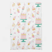 Linge De Cuisine Gâteau et gâteaux Whimsical Rose (Vertical)