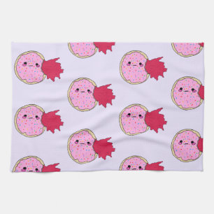 Linge De Cuisine Gâteau Kawaii Jam Donut Mange Moi