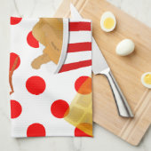 Linge De Cuisine gaufres de poulet (Quart Plié)