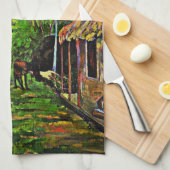 Linge De Cuisine Gauguin - Route à Tahiti, 1891 (Quart Plié)