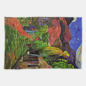 Linge De Cuisine Gauguin - Route à Tahiti, 1891 (Horizontal)